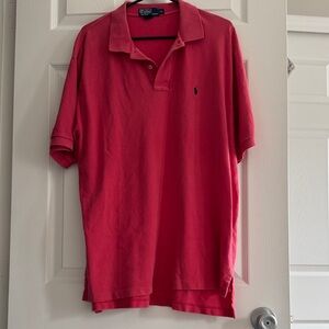 Polo by Ralph Lauren Men's Classic Red Polo Shirt